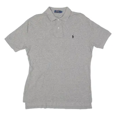 POLO RALPH LAUREN Mens Polo Shirt Grey M