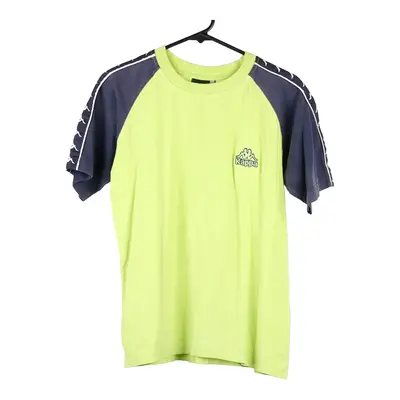 Age 12-13 Kappa T-Shirt - Large Green Cotton