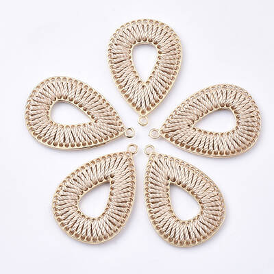 Polyester Thread Woven Pendants