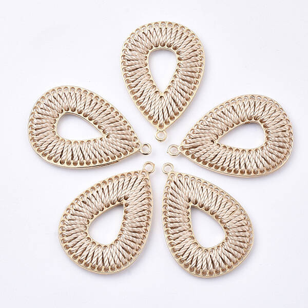 Polyester Thread Woven Pendants