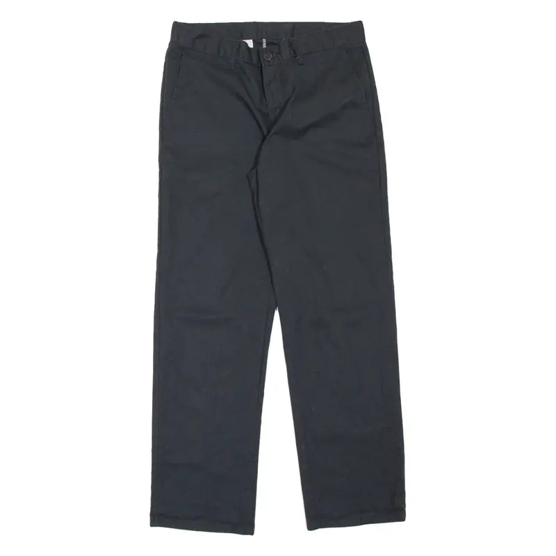 DICKIES Workwear Womens Trousers Black Regular Straight W30 L30