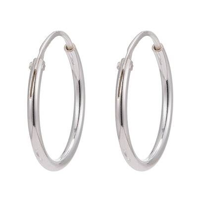 925 Sterling Silver Hoop Earring Findings