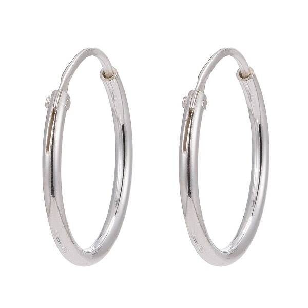 925 Sterling Silver Hoop Earring Findings