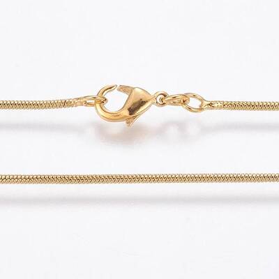 Eco-Friendly Rack Plating Brass Chain Necklaces