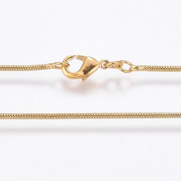 Eco-Friendly Rack Plating Brass Chain Necklaces
