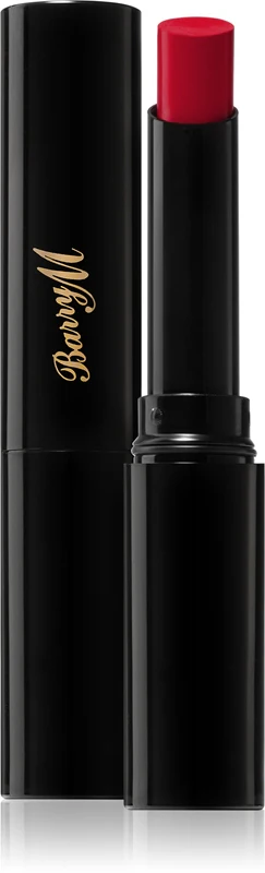 Barry M Velvet Matte Longwear Long Lasting Lipstick With Hyaluronic Acid Showstopping Color 1.8 G