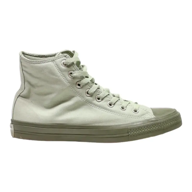 CONVERSE High Top Trainers Green Canvas Womens UK 9.5