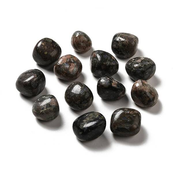 Natural Glaucophane Beads