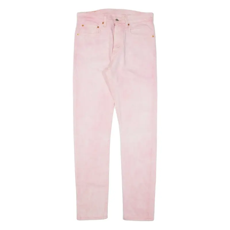 LEVI'S 512 Jeans Womens Pink Slim Tapered W31 L32