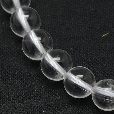 Grade A Natural Quartz Crystal Beads Strands