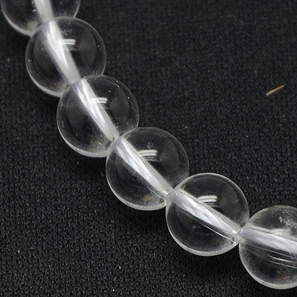 Grade A Natural Quartz Crystal Beads Strands