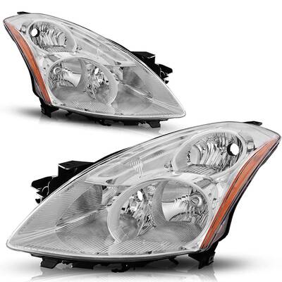 YITAMOTOR® 2010-2012 Nissan Altima 4-Door Sedan Headlights Assembly Headlamp Chrome Housing