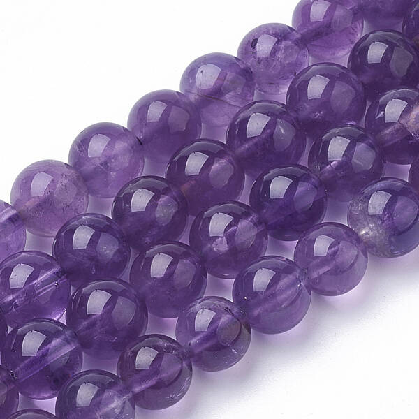 Natural Amethyst Beads Strands