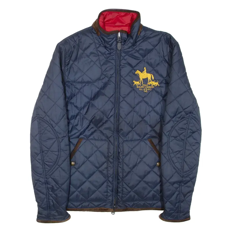 POLO RALPH LAUREN Mens Quilted Jacket Blue S