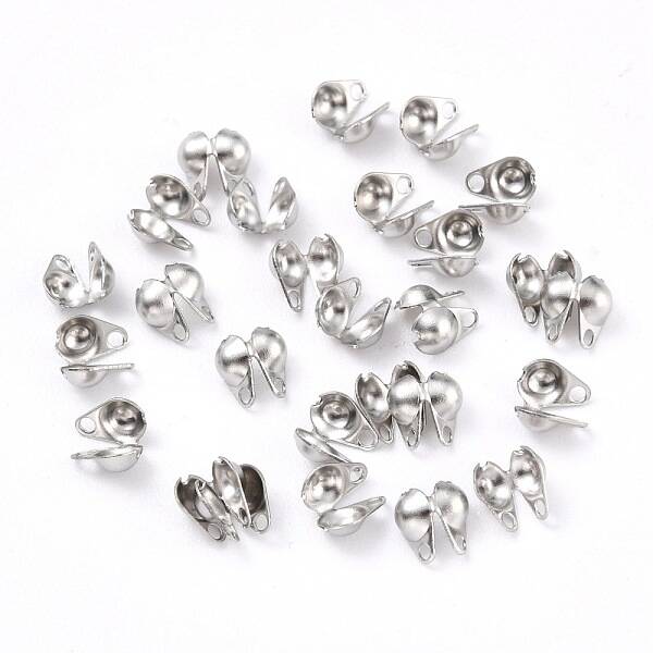 Tarnish Resistant 304 Stainless Steel Bead Tips