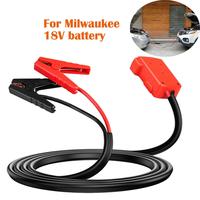 5.9-Foot jumper cable clip for Milwaukee 18-volt lithium-ion battery jumper starter 8AWG