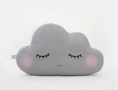 Cloud Pillow (9 colors) with Pink Cheeks