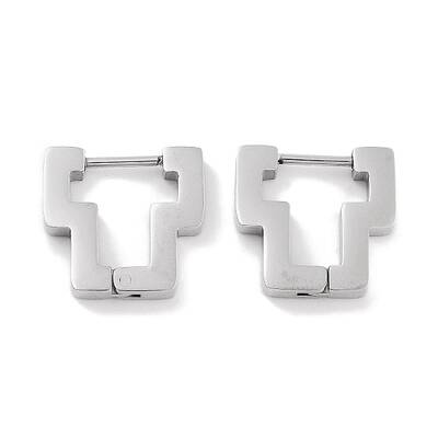 Tarnish Resistant 304 Stainless Steel Huggie Hoop Earrings for Women