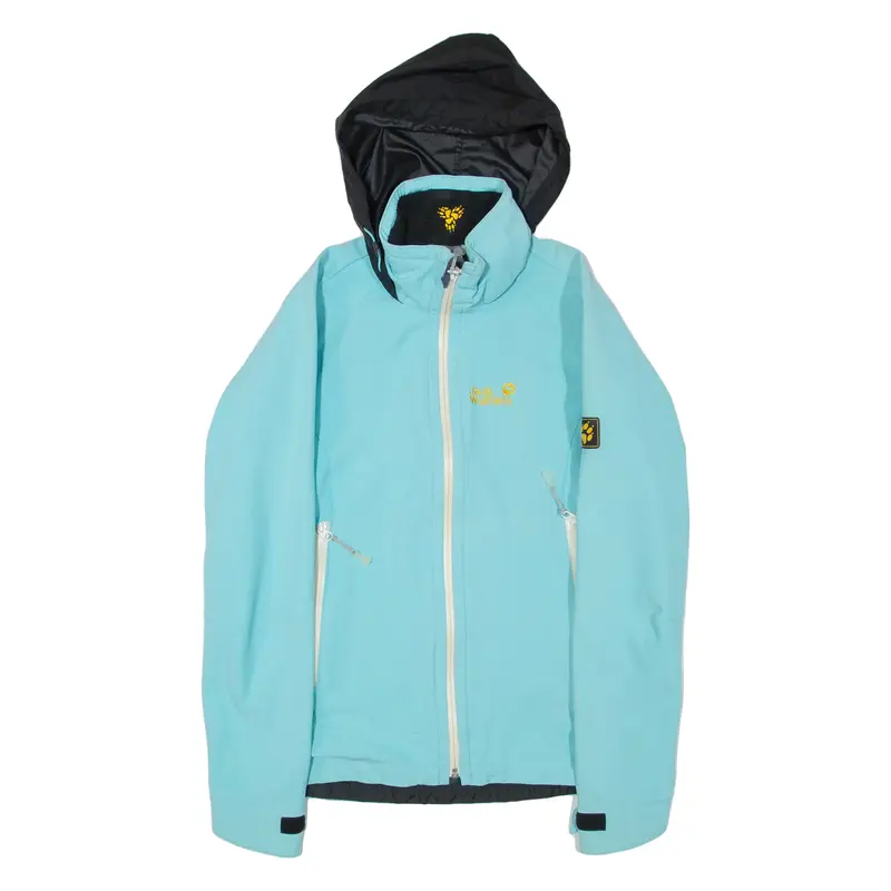 JACK WOLFSKIN Womens Jacket Blue Hooded XS