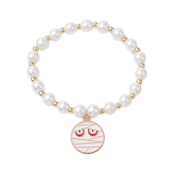 Alloy Enamel Charm Bracelets
