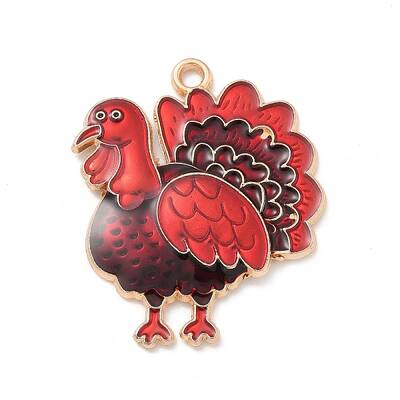 Alloy Enamel Pendants