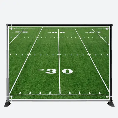 Professional Football Field Lines Sports Backdrop - Aperturee