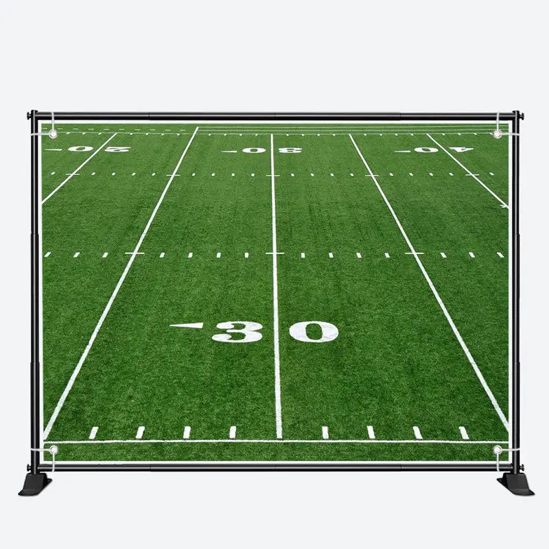 Professional Football Field Lines Sports Backdrop - Aperturee