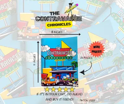 Contravasee Chronicles Vol. 2 (Workplace Edition) Color Book