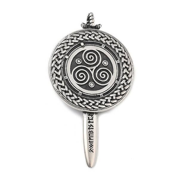 304 Stainless Steel Big Pendants