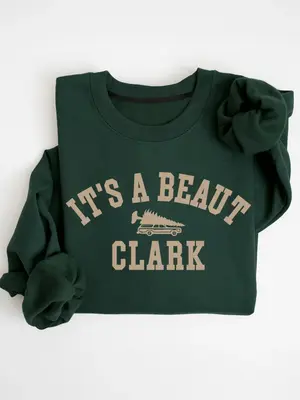 Women's Letter Print Round Neck Pullover, Casual Long Sleeve Crew Neck Sweatshirt for Fall & Winter, Women's Clothes for Dail...