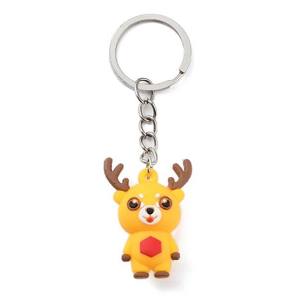 Christmas Themed Iron Keychains