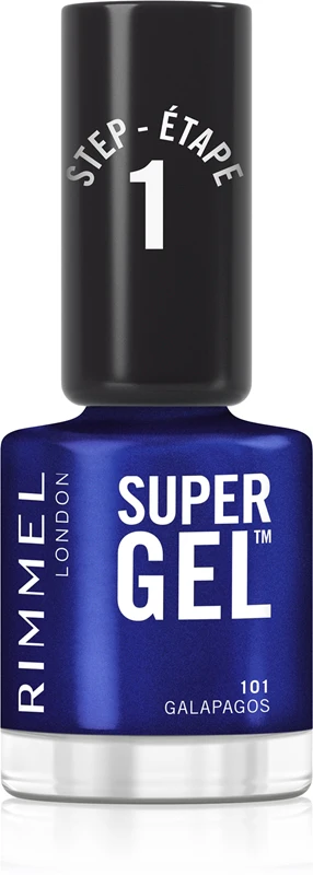 Rimmel Super Gel Nail Polish Gel Without UV/LED Lamp Color 12ml