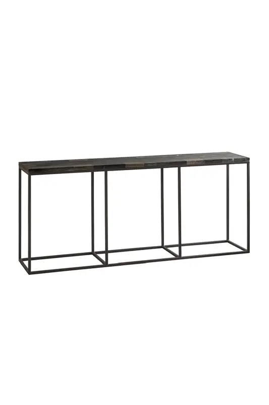 Black Petrified Wood Console Table | Andrew Martin Raife
