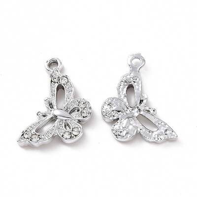 Alloy Crystal Rhinestone Pendants