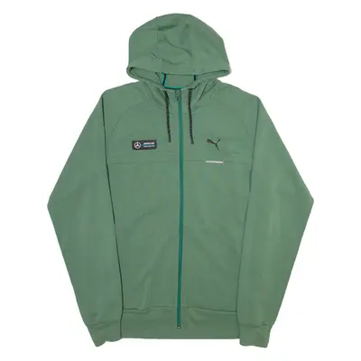 PUMA F1 AMG Petronas Mens Green Hoodie Full Zip M