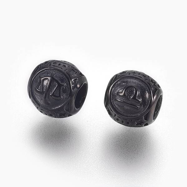 316 Surgical Stainless Steel European Beads