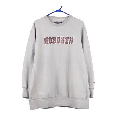 Original Reverse Weave Champion Sweatshirt - XL Grey Cotton Blend