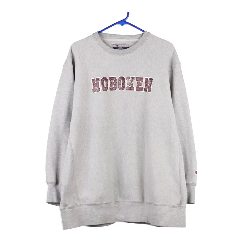 Original Reverse Weave Champion Sweatshirt - XL Grey Cotton Blend
