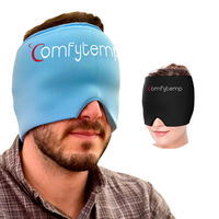 Comfytemp Migraine Head relief Cap, Wearable and Reusable Cold Pack Care Cap, Cold & Hot Eye Mask for migraines, tension and ...