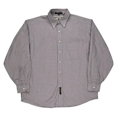 Tommy Hilfiger Checked Shirt - Large Blue Cotton
