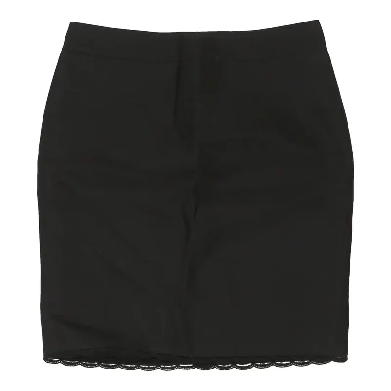 Blumarine Skirt - 29W UK 10 Black Acetate | Size: UK 10