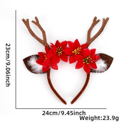 Christmas Plastic Hair Bands