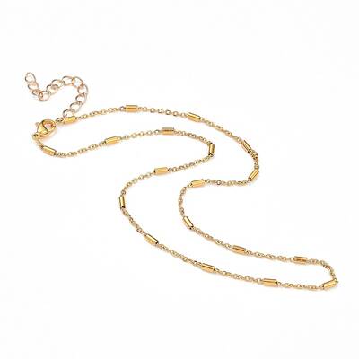 304 Stainless Steel Link Chains Necklaces