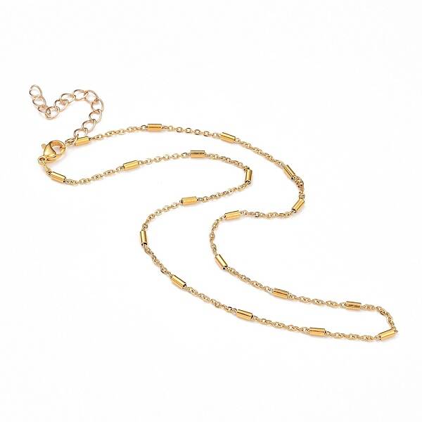 304 Stainless Steel Link Chains Necklaces