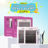 Lash DIY Extension Kit and Lash Clusters 8-18mm | Bond Seal and Remover Eyelash Makeup Eyelashes Cosmetic Lash Extensions Las...