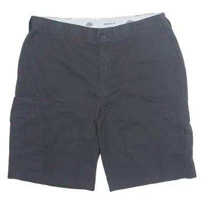 DICKIES FLEX Mens Workwear Shorts Black 2XL W42