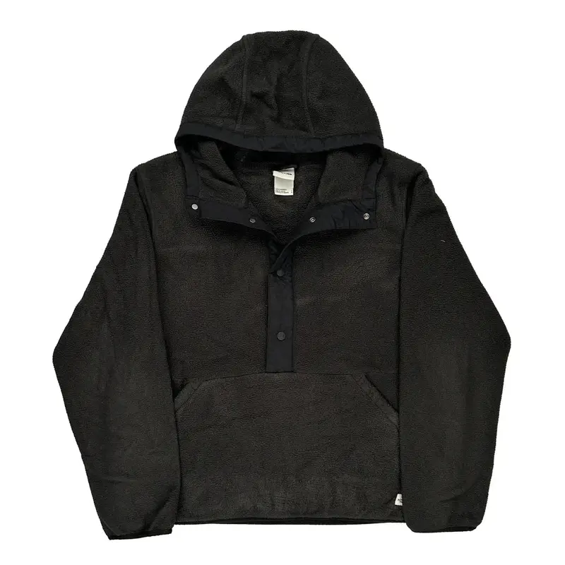 The North Face Fleece - Large Black Polyester | Size: large