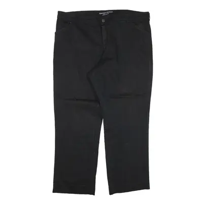 DICKIES Workwear Trousers Black Relaxed Straight Womens W38 L27
