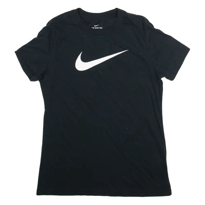 NIKE Womens T-Shirt Black S