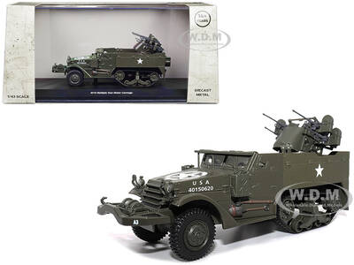 White M16 Multiple Gun Motor Carriage Olive Drab \
